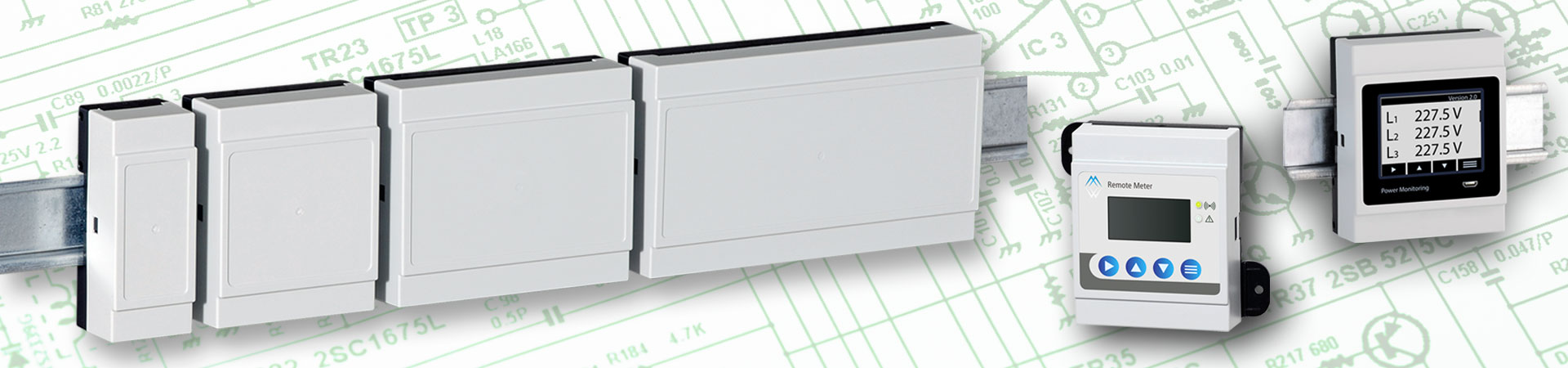 New RAILTEC B DIN rail enclosures with flat tops