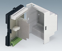 Fitting PCB in DIN rail enclosures