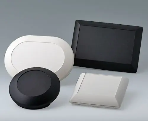 ART-CASE with four uniquely contoured shapes