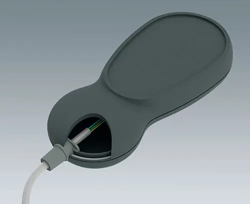 Cable glands (acc.) protect the cable, any position possible