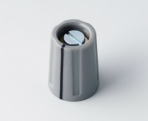 A2610038 ROUND KNOB 10, with line