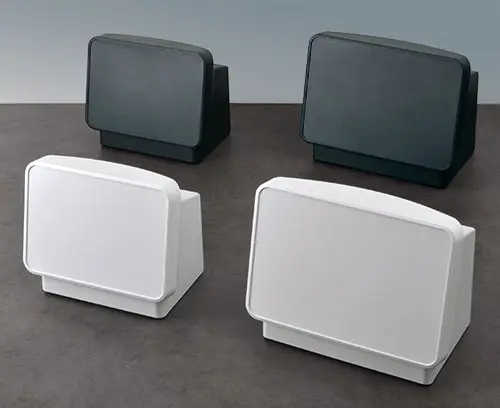 Large-volume table top enclosures in two sizes