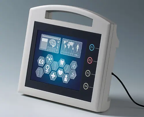 CARRYTEC enclosure with touch screen