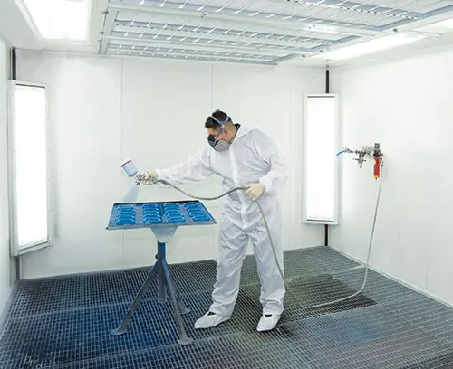 Lacquering plant at OKW