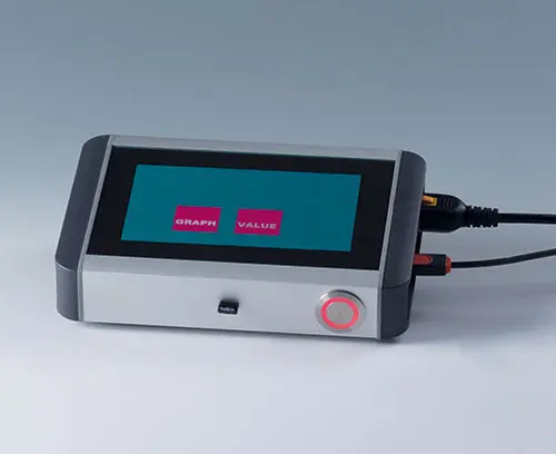 Side covers with recessed area for protecting cables, connectors, switches etc.