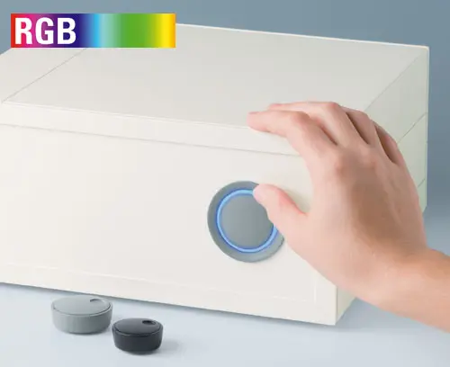 Modern illuminated tuning knobs