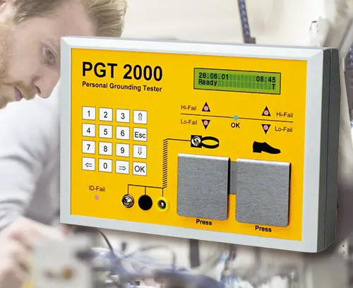 System for preventing electrostatic charges
