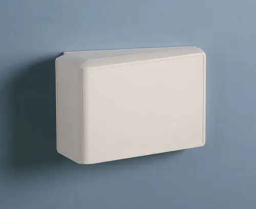 Wall mounted with operating panel horizontally