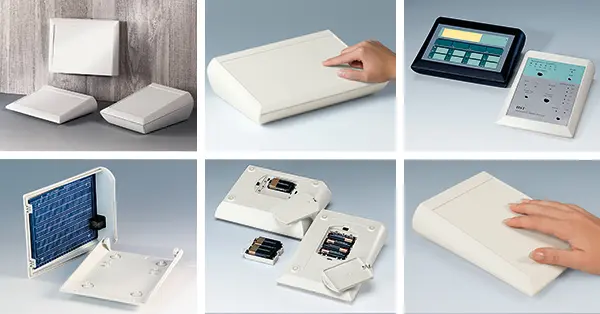 COMTEC slopiing front desktop enclosures