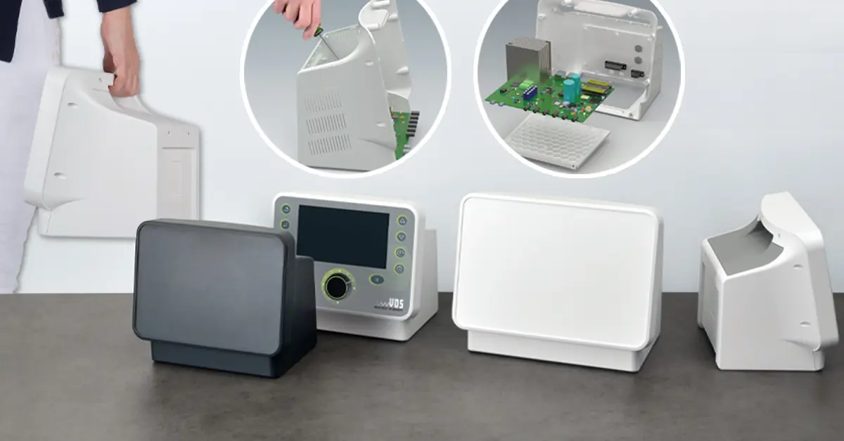 COMMUNITEC large-volume portable tabletop enclosures