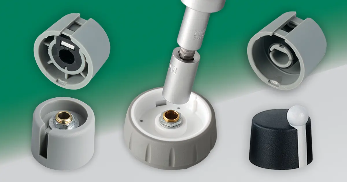 Potentiometer Knob Fixings: Collet vs Screw vs Push-On